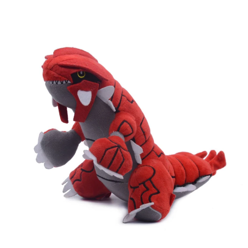 

30cm Kawaii Pokemon Groudon Cute Plush Toys Cartoon Animated Dolls Boys Girls Birthday Christmas Gifts for Friend and Children