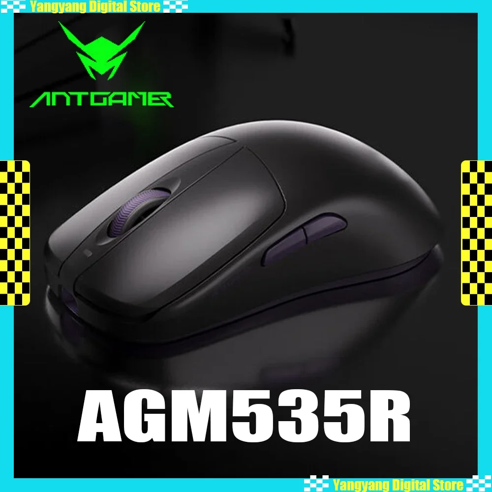 Беспроводная мышь ANTGAMER AGM535R двойная 8K PAW3950 FPS Bluetooth трехрежимная игровая для