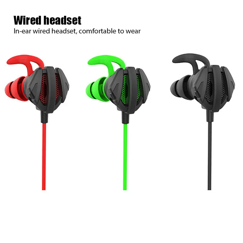 Gaming Earphone Headphones With Cable and Microphone Ear Buds Sale Handfree Music Headset for Phone Wholesale Earbuds Hifi Cheap