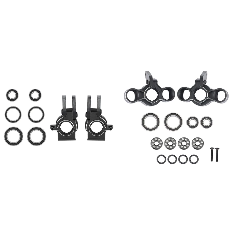 

Metal Front And Rear Steering Cup Set For Arrma 1/8 Karton Outcast Typhon 1/7 Infraction Mojave RC Car Upgrade Parts