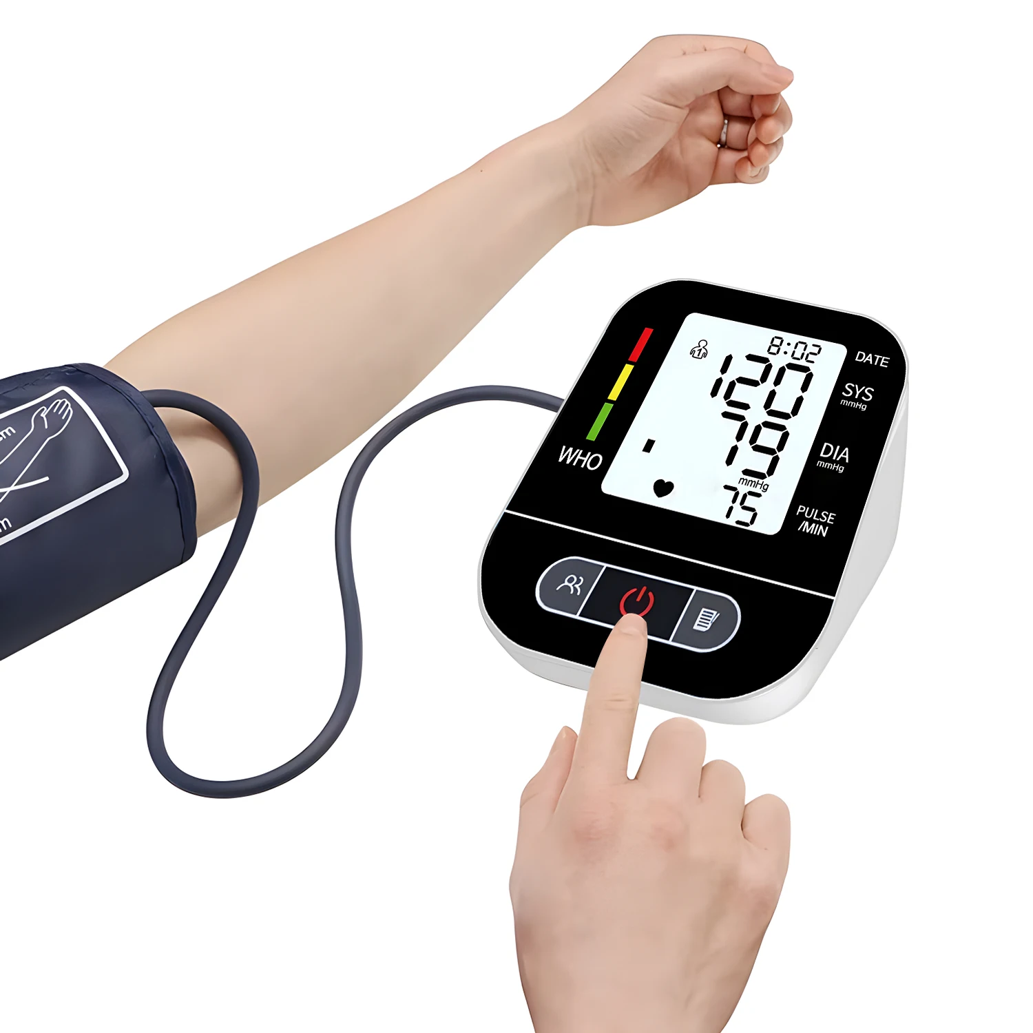 Профессиональный Цифровой Монитор Артериального Давления Автоматический