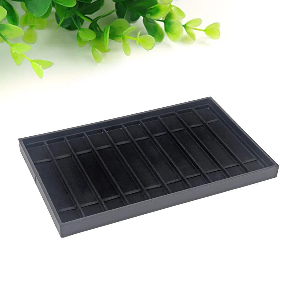 

10 Grids Watch Tray Storage Necklace Accessories Collector Case Watches Display