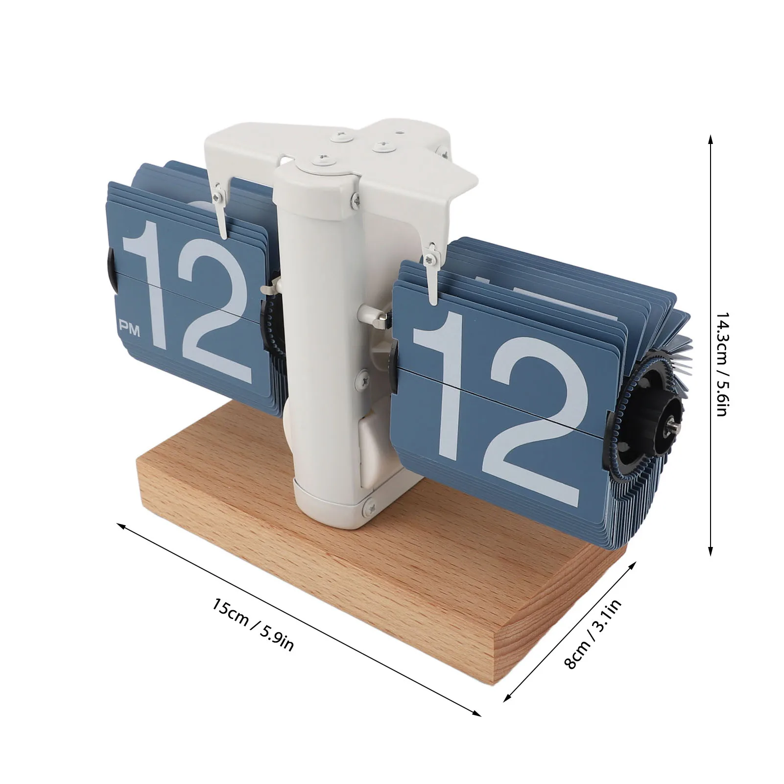 Цифровые часы с откидной крышкой регулируемые на батарейках большим количеством