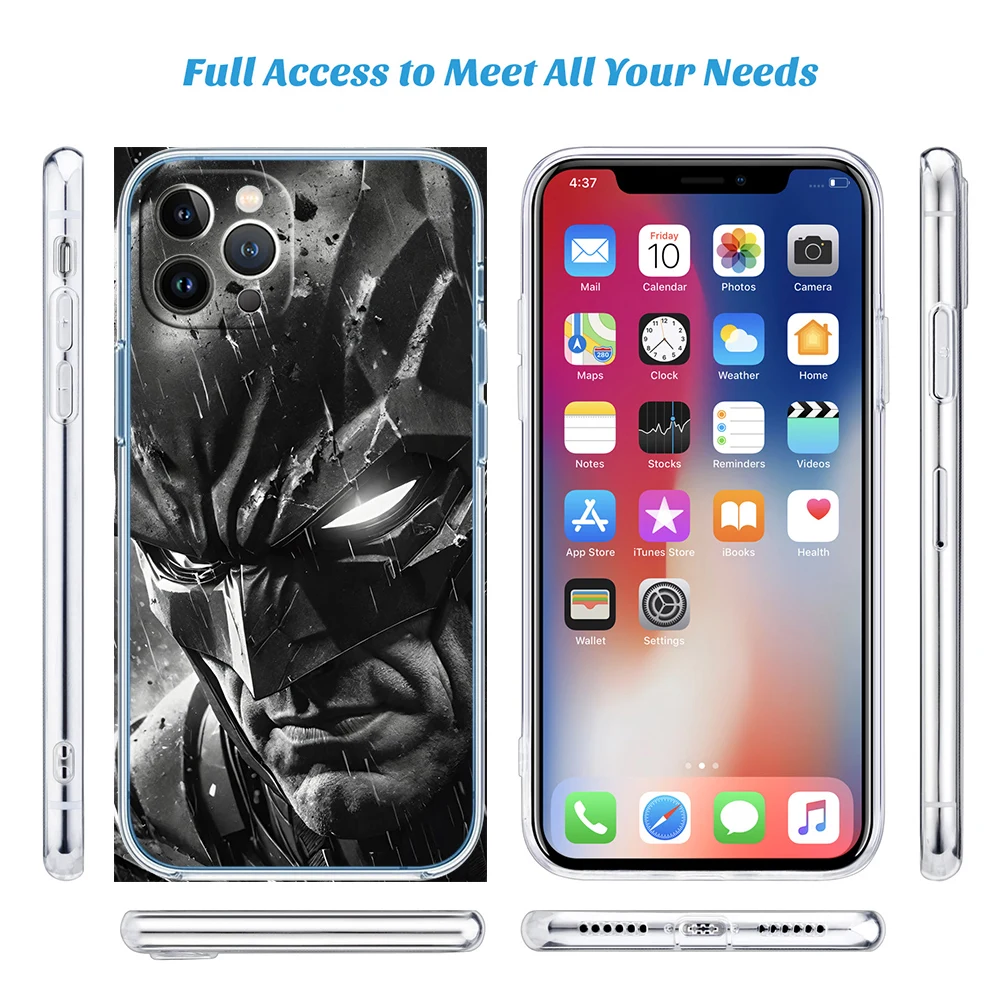 Batman New High-End Phone Case for Moto Edge 20 30 S30 40 50 Fusion Plus Pro Lite Neo Ultra G Stylus Play