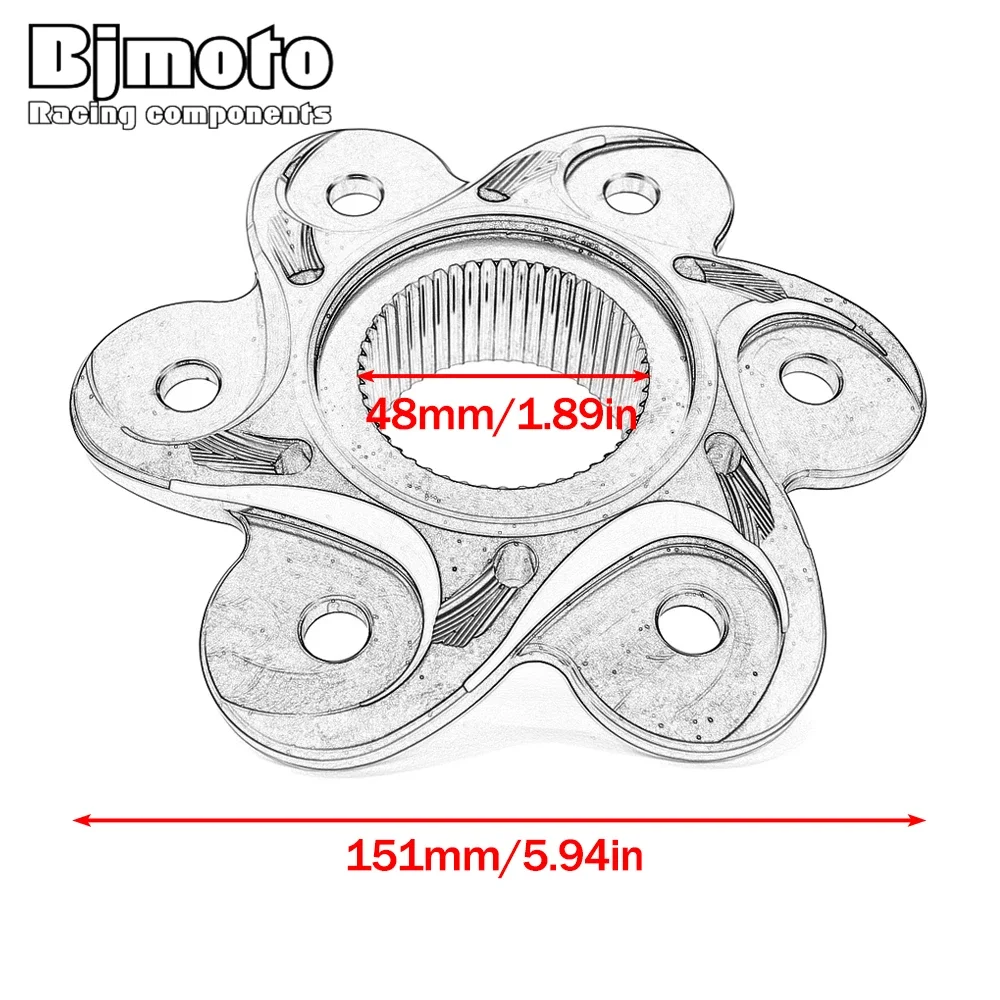 Крышка фланца заднего звездочки мотоцикла для DUCATI SBK 1098 1198 SuperSport 939-950 Panigale 1199 1299