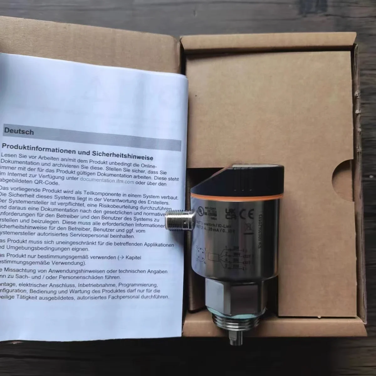 Новый оригинальный датчик IFM LR3000 бесплатная доставка