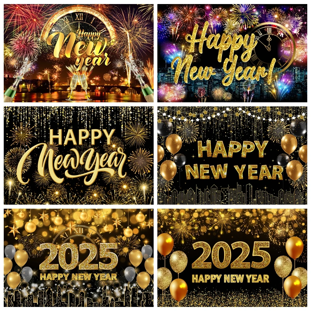 Фон для фотосъемки с новогодним принтом