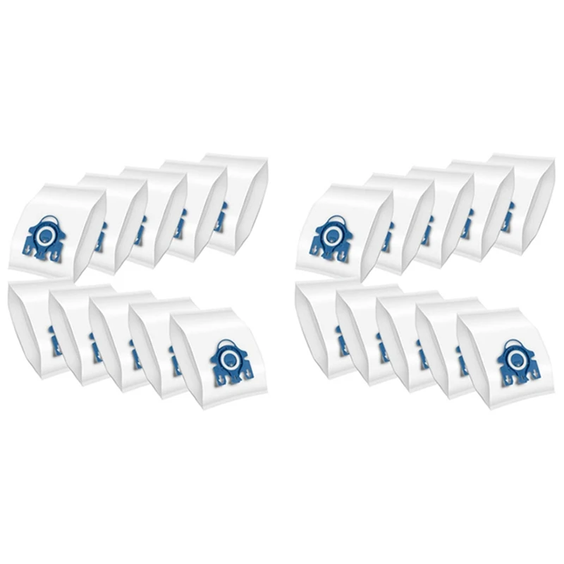 

IG-20Pcs Dust Bags For Miele GN 3D Vacuum Cleaner Complete C3, Complete C2, Classic C1, S400, S600, S800, S2, S5, S8