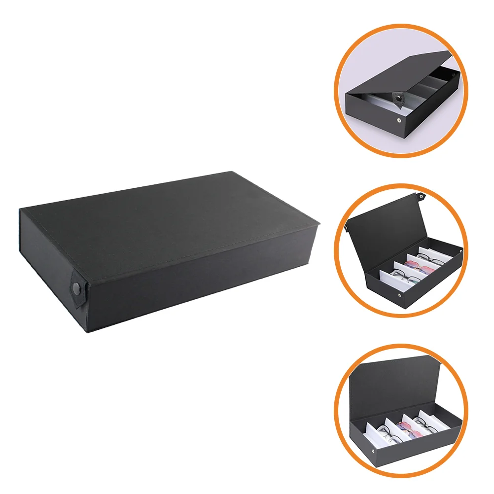 

Glasses Case Holder Organizer Storage Sunglasses Box Sunglass Jewelry Eyeglasses Eyeglassdisplay Stand Watch Eye Multiple Travel