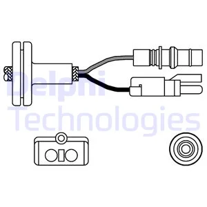 

DELPHI ES10258-12B1 SENSOR 90 MS.E190 (W201)