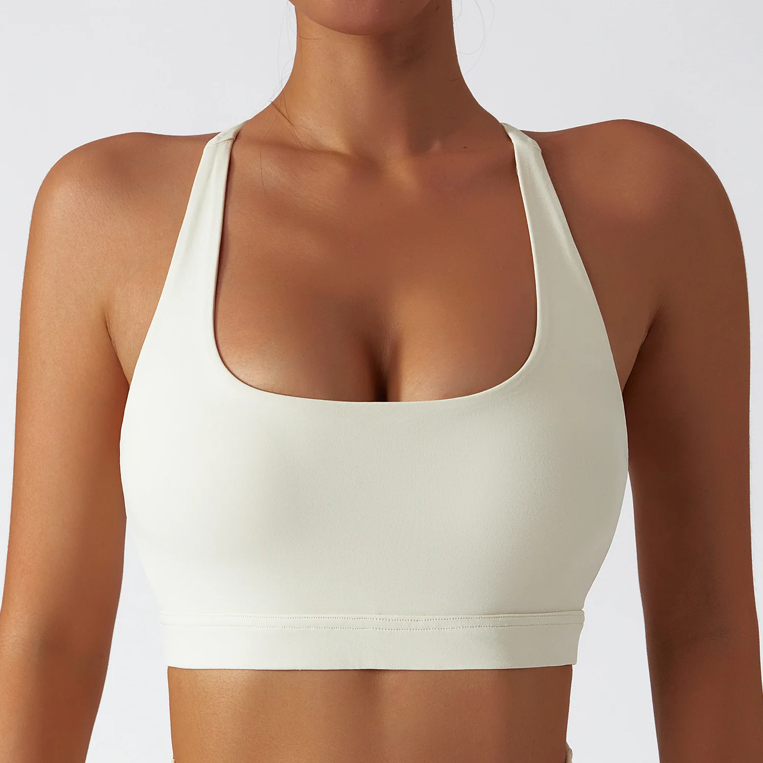 

2022 Nude Yoga Bra Ropa Deportiva Workout Tops For Women Clothing Sport Top Fitness Women Yoga Tops Women running Sports Bra