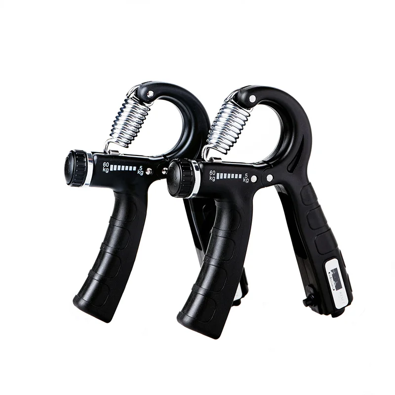 

2Pack Hand Grip Strengthener Strength Trainer Finger Forearm Exerciser with Counter Resistance from 11-132 LB Exercise Equipment