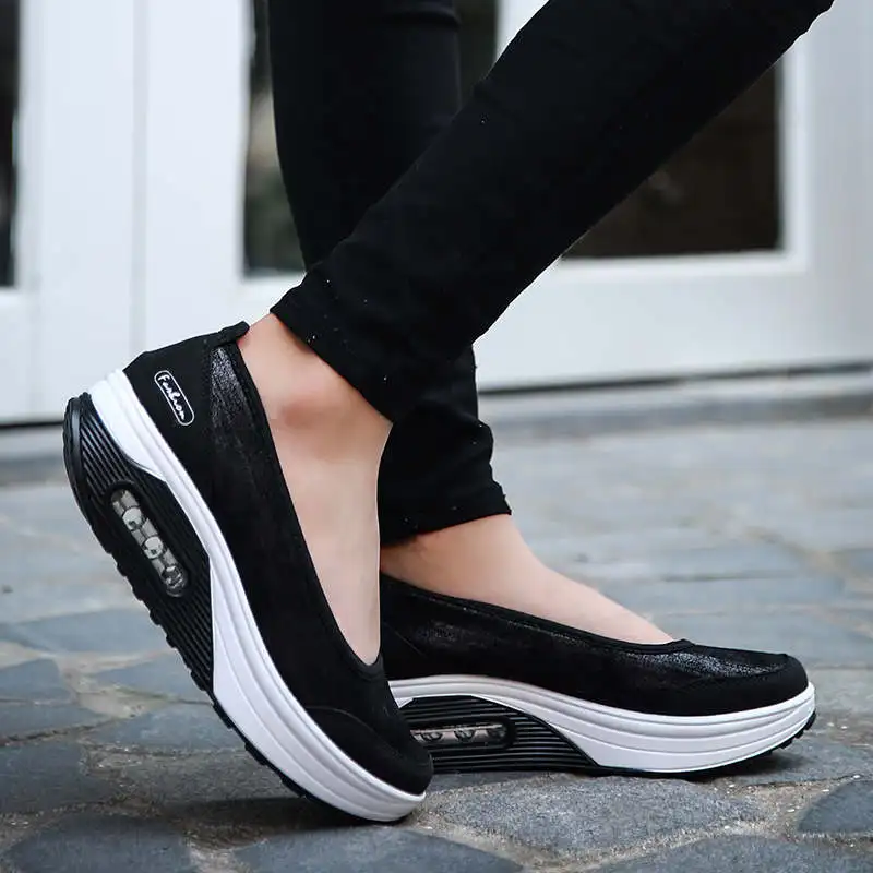 

Women's Black Sports Shoes Flats White Sneakers Women Little Girls Sneakers Sport Woman Running Mesh Black Running Shoes Tennis