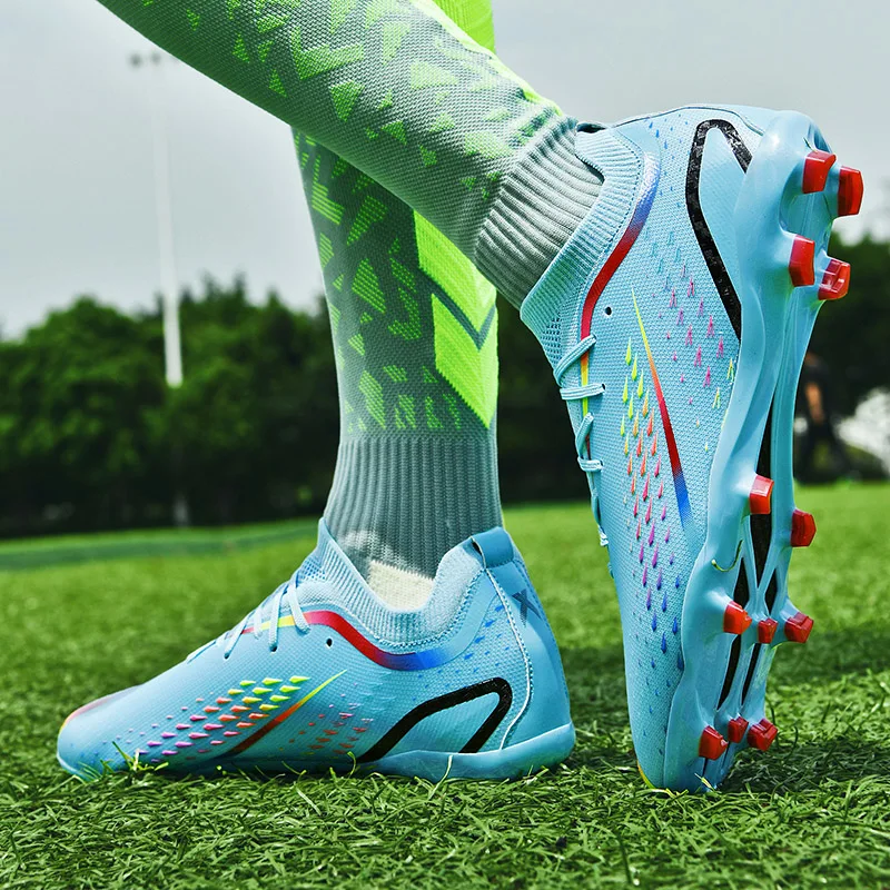 

BX 2023 new men's soccer shoes outdoor sports wear-resistant non-slip soccer shoes high-end custom 35-45