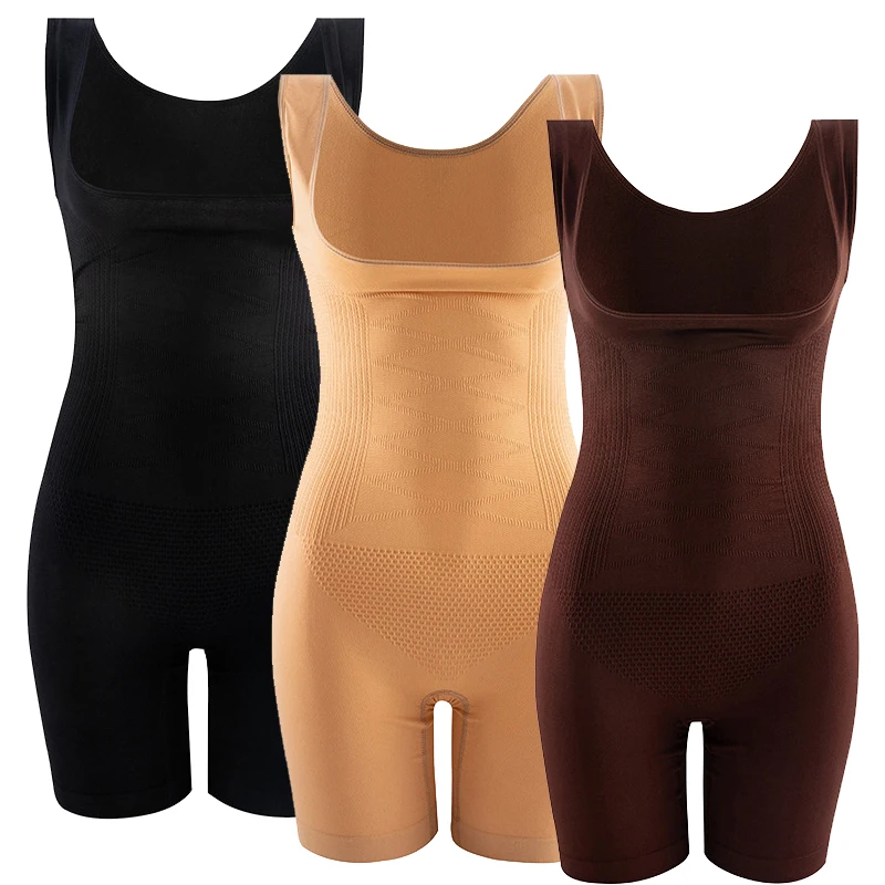 

Shapewear Bodysuit For Women One Piece Body Shaper Seamless Abdomen Control Waist Trainer Corset Butts Lifter For Postpartumn
