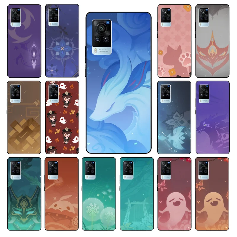 

Genshin Impact Game Phone Case For VIVO V21E V21 V23 V23E V2109 Y53S Y33S Y55 Y76 Y31 Y21 Y72 Y01 Y21S Y11S