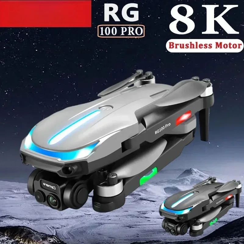 

HJ RG100PRO Obstacle Avoidance Drone Brushless Motor Intelligent Dual Camera HD Aerial Photography Remote Control AircraftToy