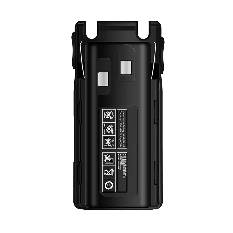 Фото 7,4 В 2800 мАч Baofeng UV-82 аккумулятор для BL-8 UV-82HP UV-8D UV-89 UV-82HX перезаряжаемые аккумуляторы для рации аксессуар для управления №2