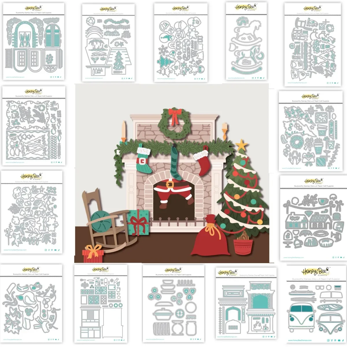 Ремесленная распродажа 2024 рождественская оконная рамка автомобильный