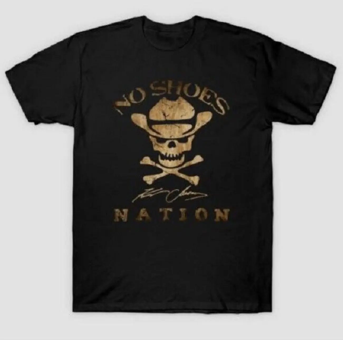 Футболка Live in No Shoes Nation Kenny Chesney Everybody Wants to Go Heaven