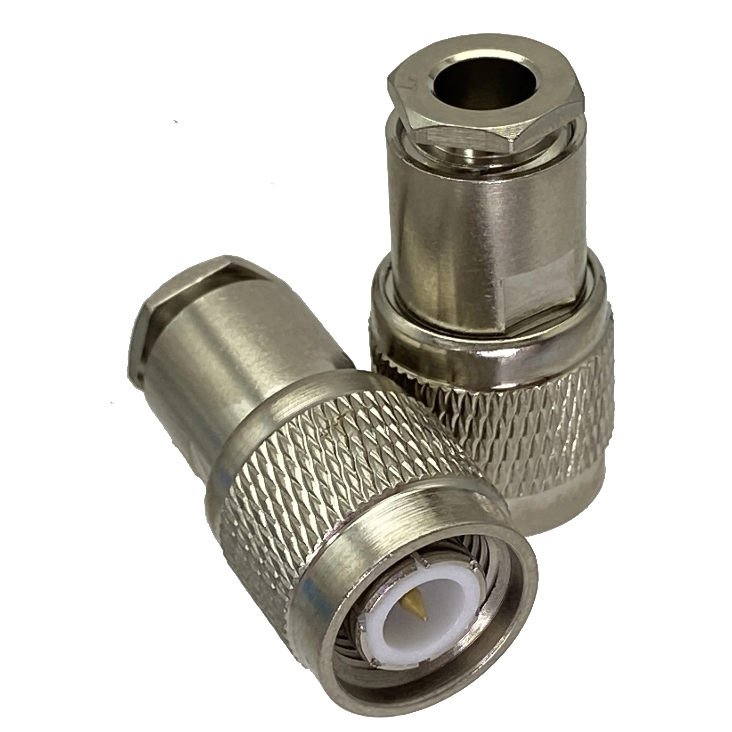 Conector Tnc Macho Plugue Braçadeira para Rg58 Rg142 Lmr195 Rg400 rf Terminais de Fio Coaxial 10 Peças
