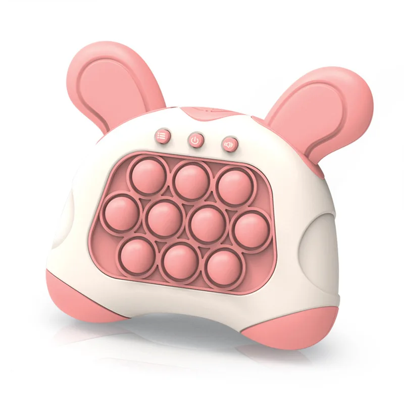 

Kawaii Pop Push Bubble Fidget Sensory Toys Quick Push Bubble Game Machine Squeeze Stress Relief Toy for Kids Adult Gifts Bulk