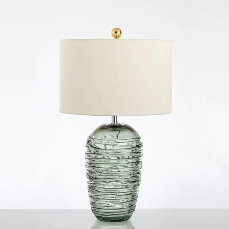 

TEMAR Nordic Modern Glaze Table Lamp Fashionable Art Iiving Room Bedroom Hotel LED Personality Originality Desk Light
