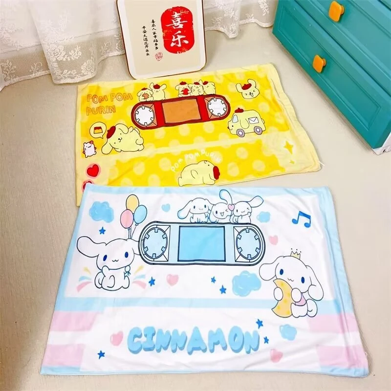 Японское аниме Hello Kitty Kuromi плюшевая наволочка Милая Sanrio My Melody Hangyodon постельное