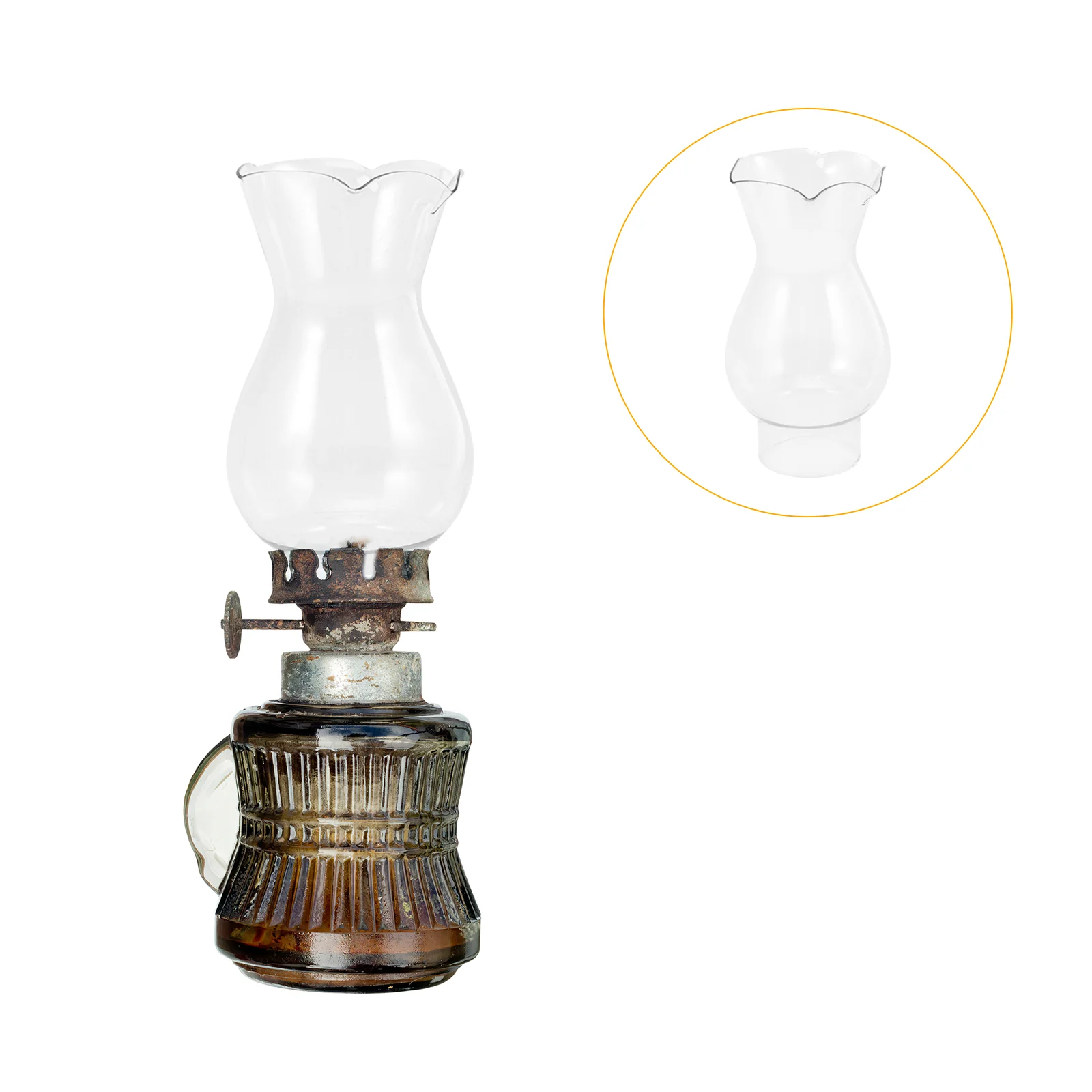 

Lamp Oil Shadechimney Kerosene Replacement Shades Cover Lanternglobes Globe Indoor Retrolight Vintage Clear Lanterns Shell Parts