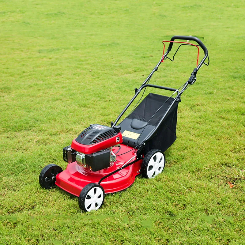 Бензиновая газонокосилка 16/18/20/21 дюйм 225CC 3-в-1 бензиновая подвижная