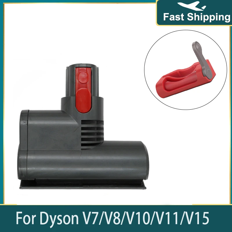 

Mini Motorized Tool Brush Head For Dyson V7 V8 V10 V11 V15 Stick Vacuum Cleaner Mite Removal Suction Head Replace Parts