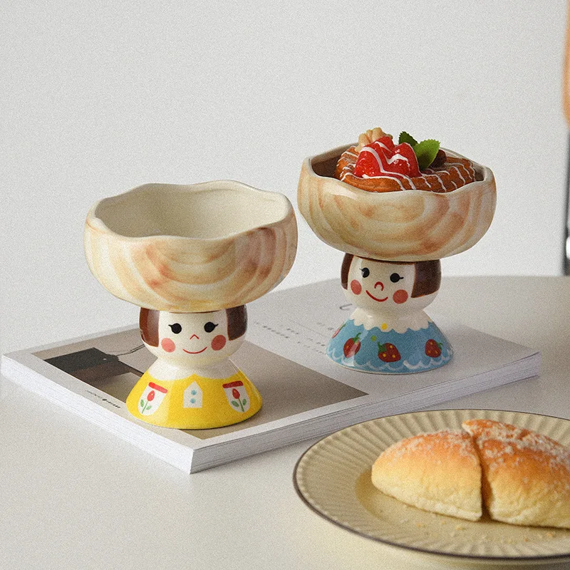 

Japanese Retro Ceramic Bowl Cute Bowl Rice Bowl Noodle Bowl Cereal Soup Dessert Snack Bowl Kitchen Tableware Microwave Safe