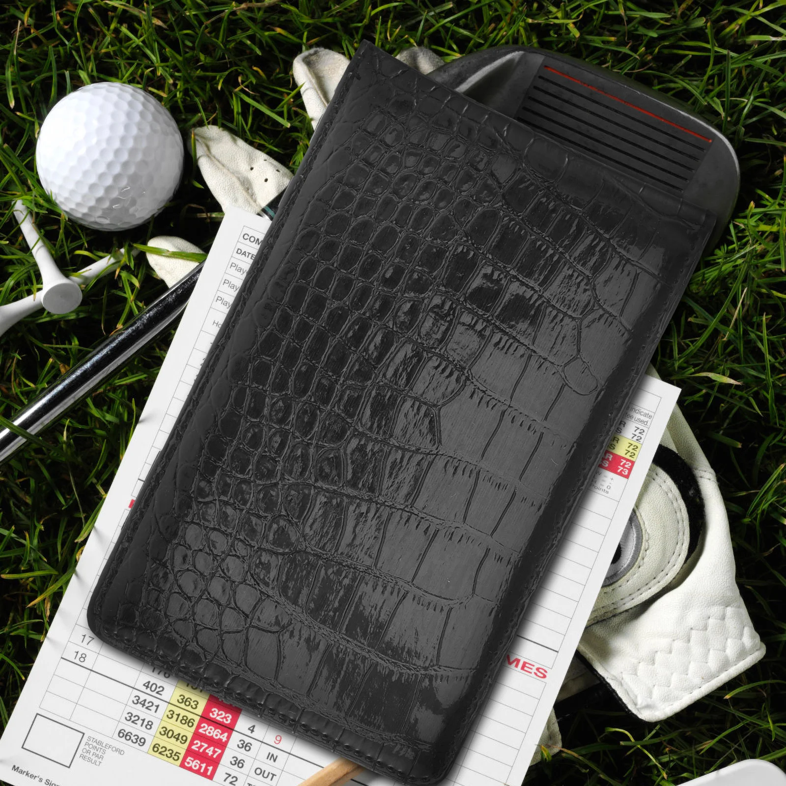 

Golf Scoring Book Score Notebook Golfs Notepad Stylish Scorebook Professional Recording Keeping Scorecards Golfing Holder