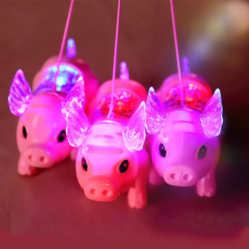 

1PCS NEW Cute Dreamy Pig Pet with Light Walk Music Electronic Pets Robot Toys for Kids Boys Girls Christmas Gift