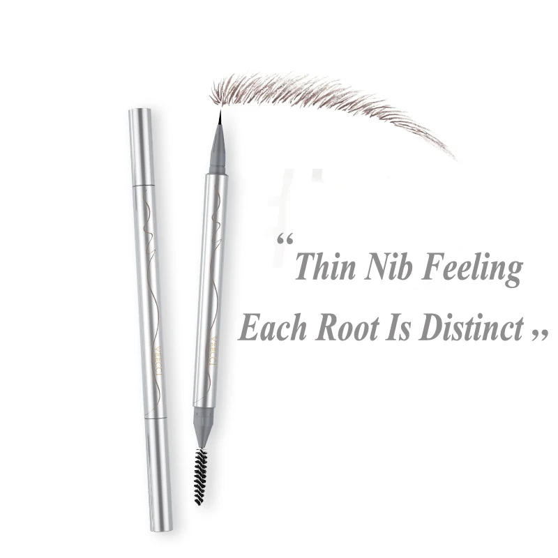 

Liquid Eyebrow Pencil Waterproof Sweat-proof Long-lasting No Easy To Decolorize Extremely Thin Tip Make up Effect Cosmetic Tool