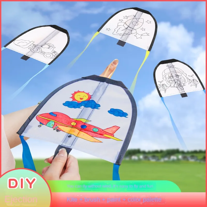 

Create Your Own DIY Catapult Kites and Fly Without Wind with Painted Children's Kites Unleash Your Creativity with Pigment Kite