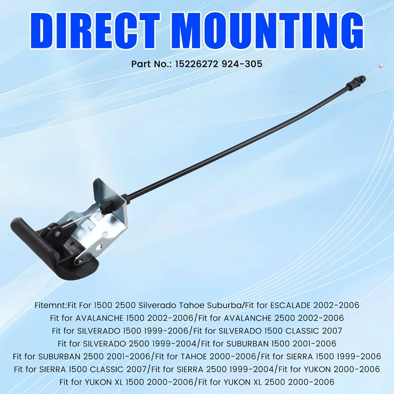 15226272 Автомобильный трос аварийного стояночного тормоза для Cadillac Chevrolet 1500 2500 Silverado