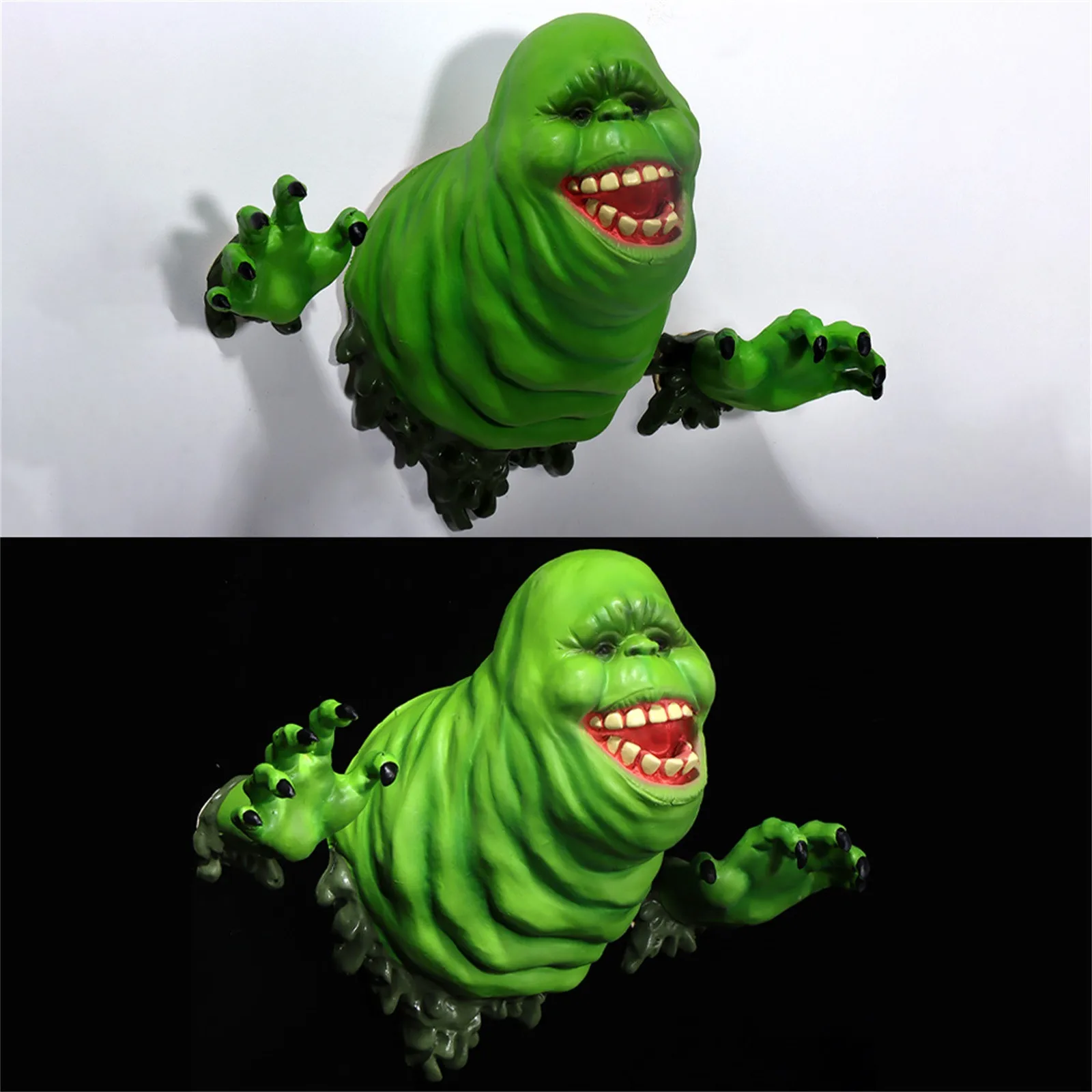 Настенные украшения из смолы для Хэллоуина искусственные призраки забавный