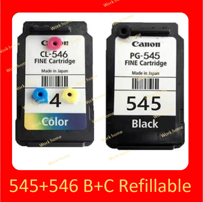 Оригинальный чернильный картридж для принтера Canon 545 546 PG545 CL546 даже чернильных