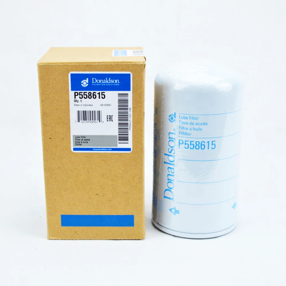 

Original Donaldson Oil Filter P558615 Replace YN50VU0001D1 For SK200 220 270
