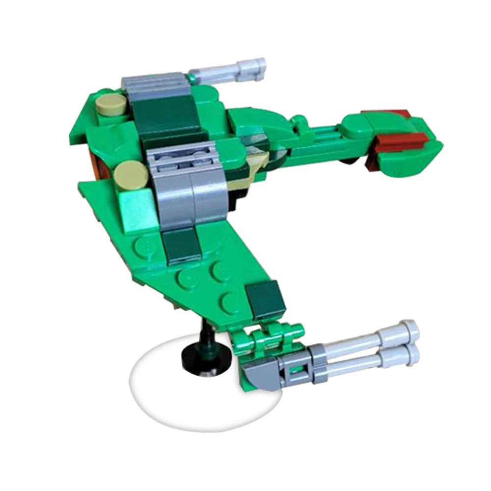 Детский конструктор gobrick MOC интерstellar мини-клингоны птица добычи набор