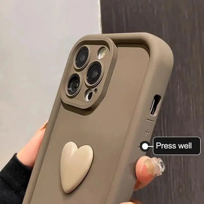 Милый 3D чехол с любовным сердцем для Infinix Zero 30 Чехол Hot 30i 40 10 20 Play Note Pro Smart 8 7 TECNO SPARK