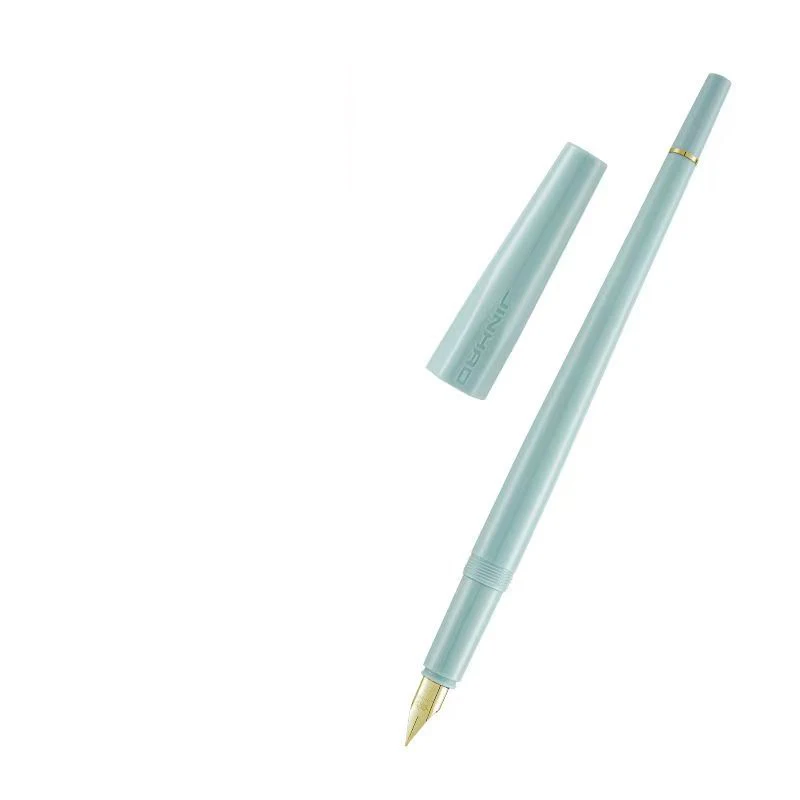 

Перьевая ручка Jinhao 1001 Art Series серебристо-золотая тонкий наконечник