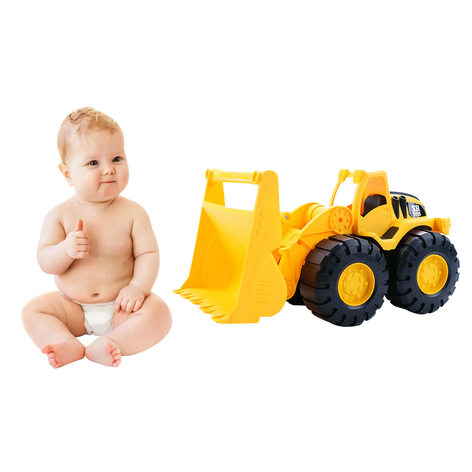 

Строительный грузовик, игрушки, строительный экскаватор, самосвал, игрушечный автомобиль с подвижным когтем и подъемным задним трактором, ...