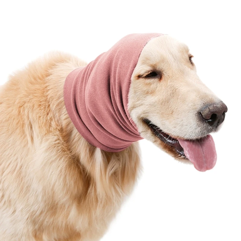 Шапка-снуд для домашних животных наушники ухода за волосами успокаивающая