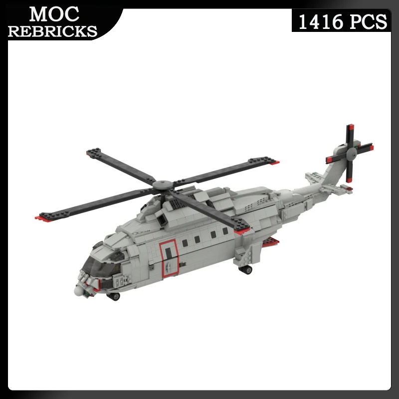 

WW2 Military Weapon US Mi-Mil WZ-22 Riverboat Naval Camo MOC Building Blocks Aircraft Puzzle Bricks Toys for Children Gifts