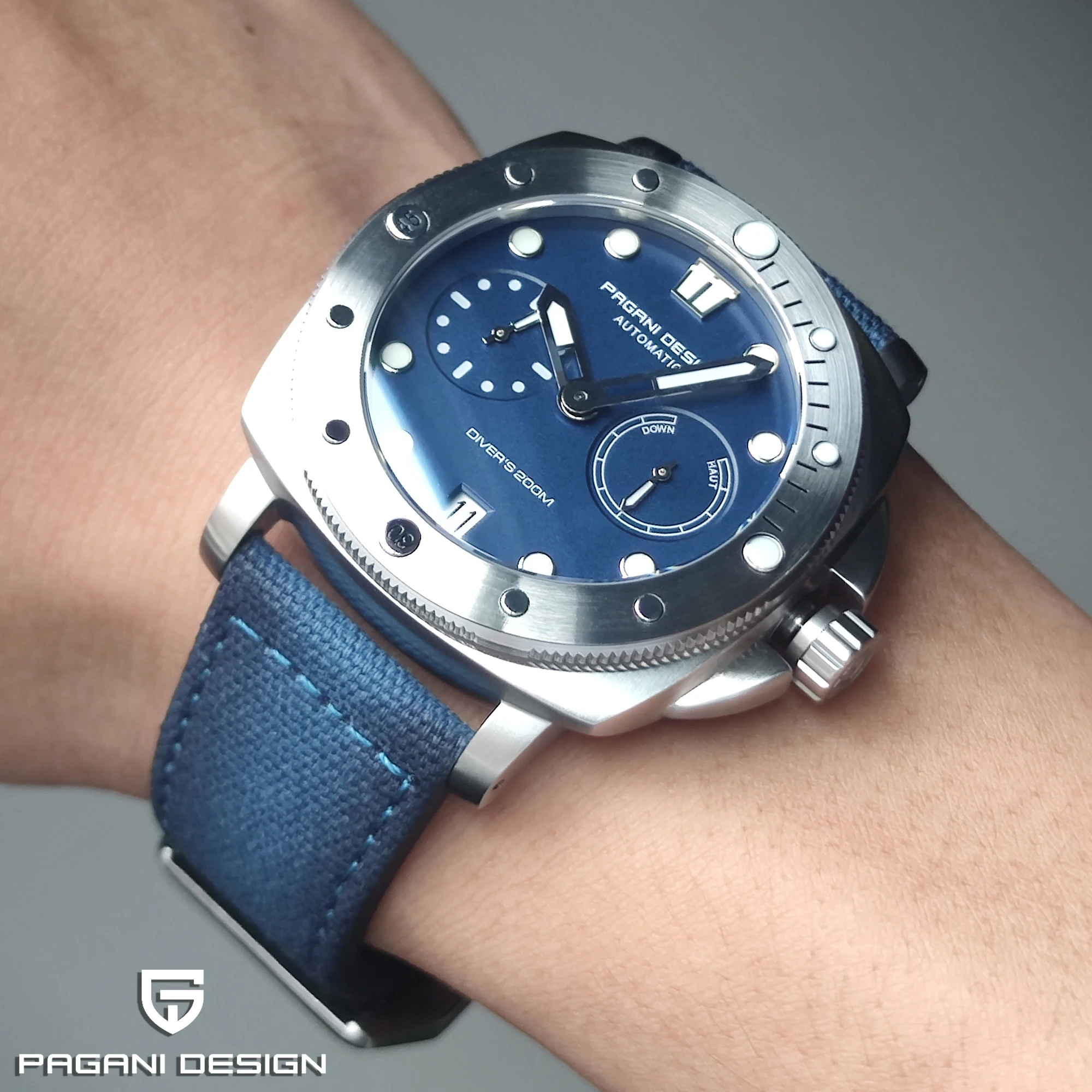 

PAGANI DESIGN NEW 2023 Luxury Sports Automatic Men‘s Watches Mechanical Stainless Steel 20Bar Sapphire Waterproof PD1767 Clock