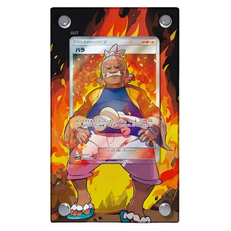 Pokemon PTCG Hala самодельная акриловая расширенная картина застрявший кирпич аниме