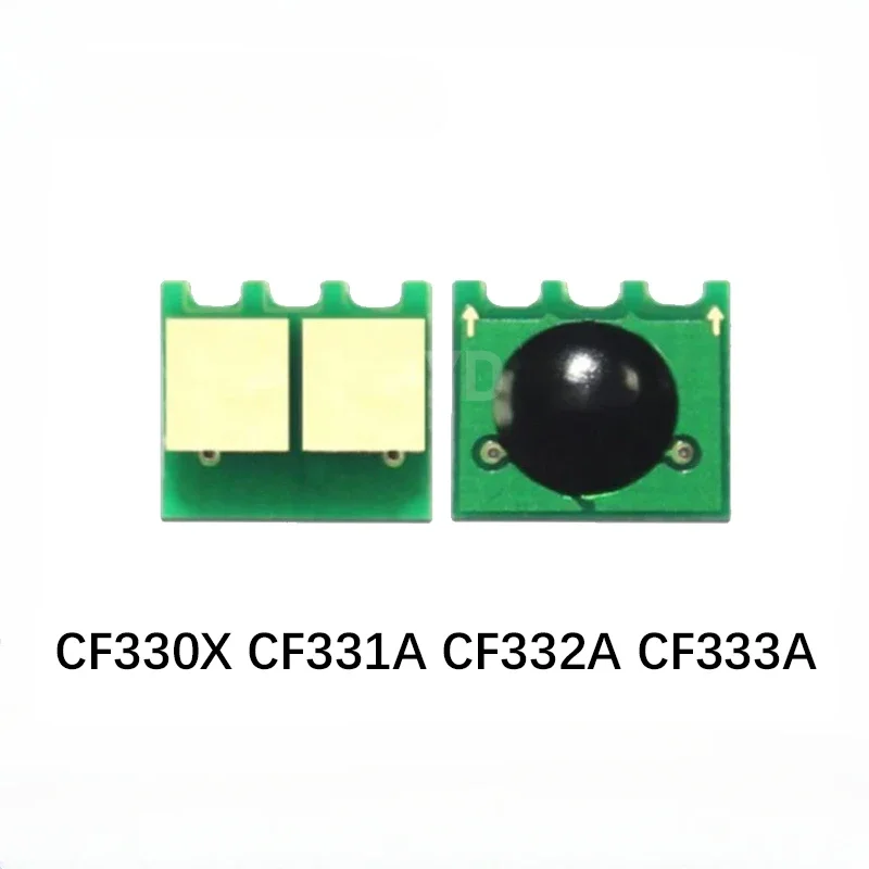 Фото Чипы для сброса тонера CF330X, CF331A, CF332A, CF333A для картриджей HP Color LaserJet Enterprise M651dn, M651N, M651, 651dn, 651N №1