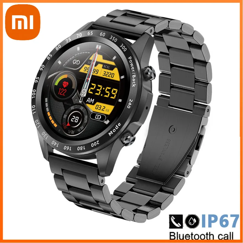 

Xiaomi Bluetooth Call Smartwatch Full circle touch Smart Watch Heart Rate Blood Pressure Body Temperature Sports Fitness Watch